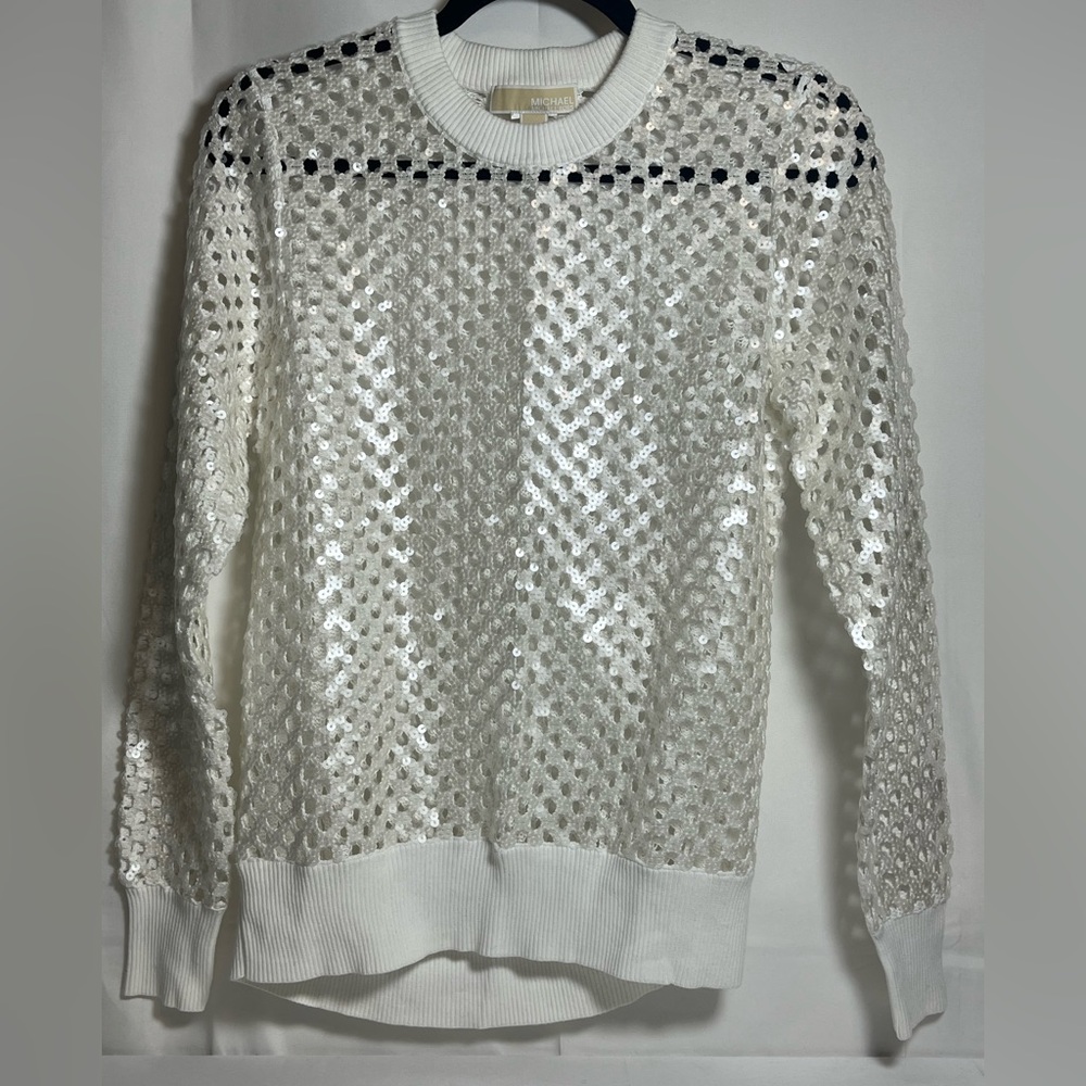 Michael Kors Cream Knit Sweater